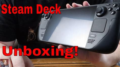 Unboxing The Steam Deck 512gb With Case Super Late To The Party