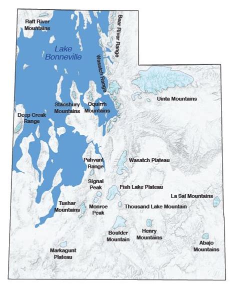 Map Of Northern Utah Alaine Leonelle