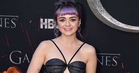 ‘i Hated Myself Maisie Williams Says Fame Harmed Her Mental Health