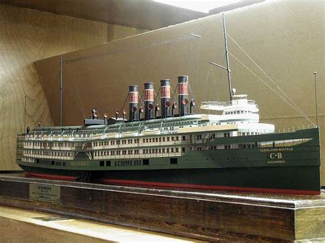 Great Lakes Ship Models Put In Bay Ohio Ships Were The Luxury