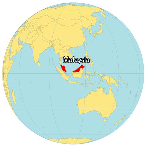 Malaysia Map Gis Geography
