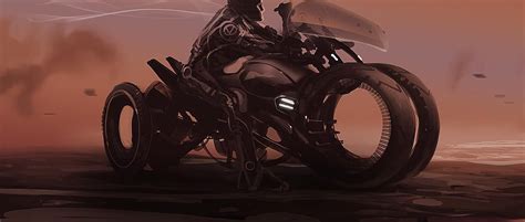 Futuristic Motorcycle Future Post Apocalyptic The Art Of David Levy
