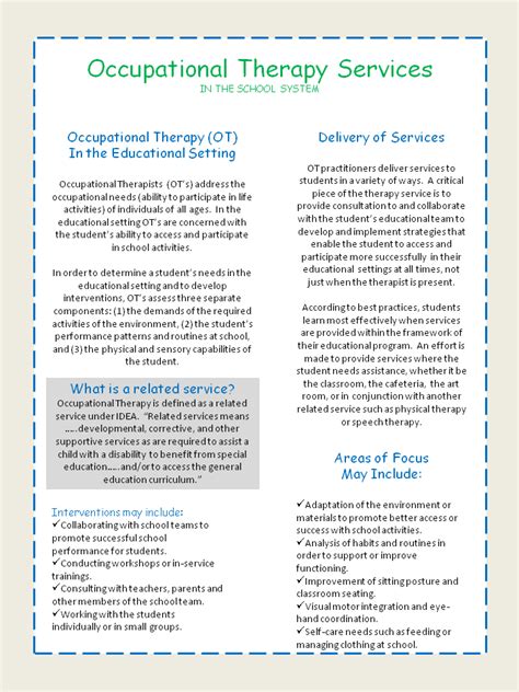 Great Resource If You Have Students Receiving The Related Service Of