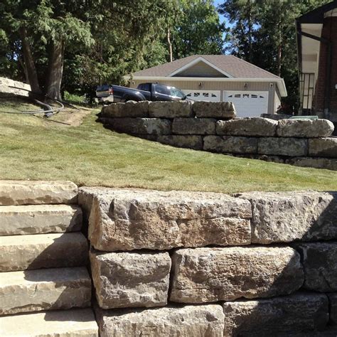 Armour Stone And Retaining Walls Tandh Excavating