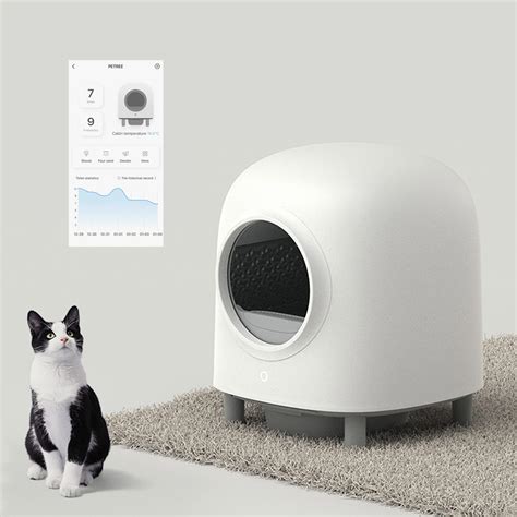 Buy Petree Self Cleaning Cat Litter Box No More Scooping Automatic Cat