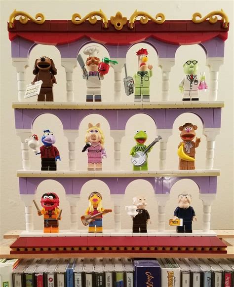 I Made Muppet Theatre Arches For My Complete Muppet Minifig Lineup It