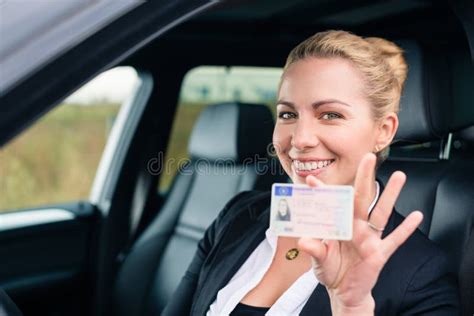 Teen Takes Driving Test Stock Image Image Of Lesson Scarf 6804933