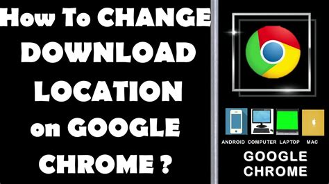 By default, google chrome downloads to the %userprofile%\downloads folder for your account. How to Change Download Location on Chrome Web Browser ...