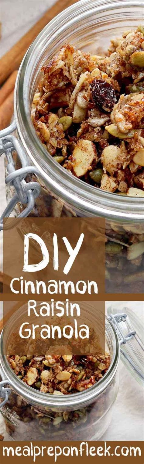 Maybe you would like to learn more about one of these? DIY-Cinnamon-Raisin-Granola-pinterest | Recipes, Low ...