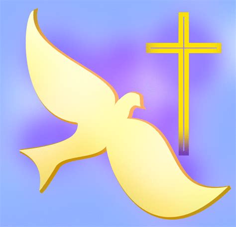Cross And Dove Clipart Clipart Suggest