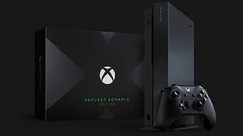 Xbox One X Edycja Project Scorpio Kolekcjonerki