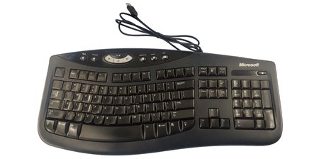 Microsoft Comfort Curve Usb Ergonomic Keyboard Ku 0459 Jsm Computer