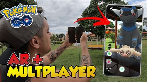 testei nova realidade aumentada multiplayer pokémon go pokenews youtube