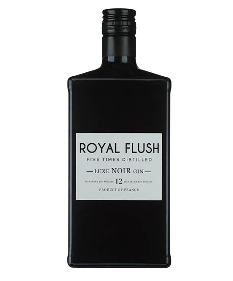 Royal Flush Luxe Noir Gin 750ml | Norman Goodfellows