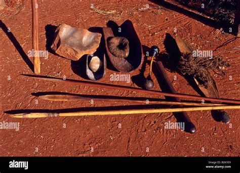 √ Hunting Aboriginal Stone Tools Alumn Photograph