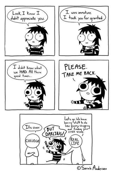 16 comics about adulting that are so real it s scary sarah s scribbles sarah andersen sarah