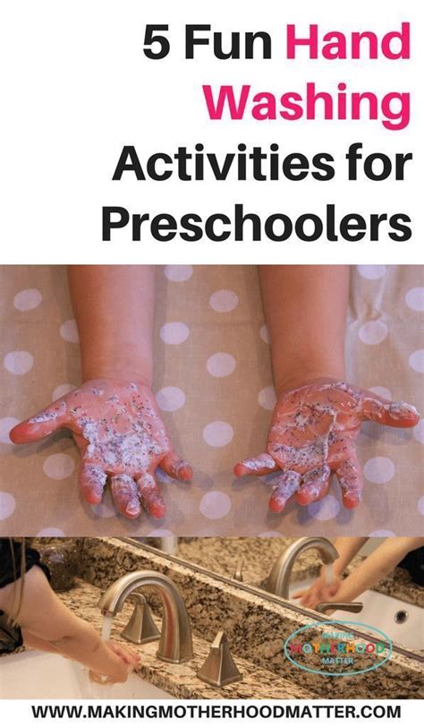 The Best Ways To Teach Hand Washing For Kids Preschool Activities