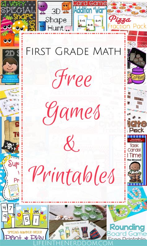 Math Games For Grade 1