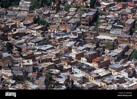 Shanty Town Caracas Venezuela Stock Photo Alamy