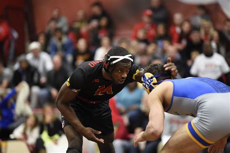 Maryland Wrestling Loses Home Opener To No 10 Pittsburgh 10 27