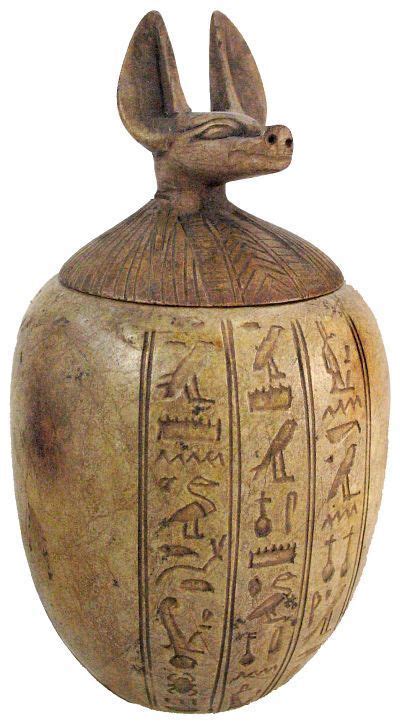Vaso Canopo Utilizado En Las Momificaciones En El Antiguo Egipto Ancient Egyptian Artifacts