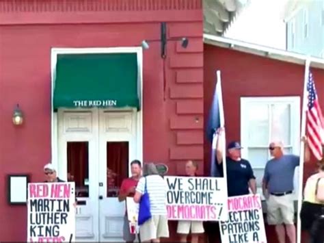 Red Hen Restaurant That Refused To Serve Sarah Sanders Reopens To Protests Breitbart