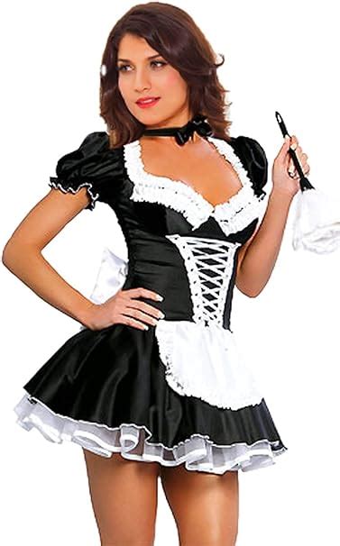Little Beauty Sexy Costume Princess Slave Miss French Maid Manners Uniform School
