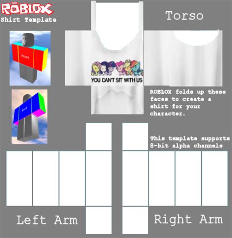 Download Roblox Shirt Template Png Image With No Background