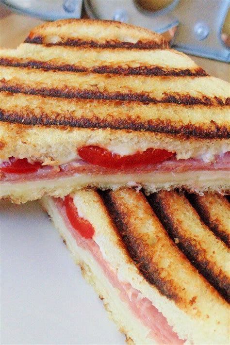 What's even better is that you don't necessarily need a panini press to make these: Grilled Panini Sandwich Without a Panini Maker | Recipe ...