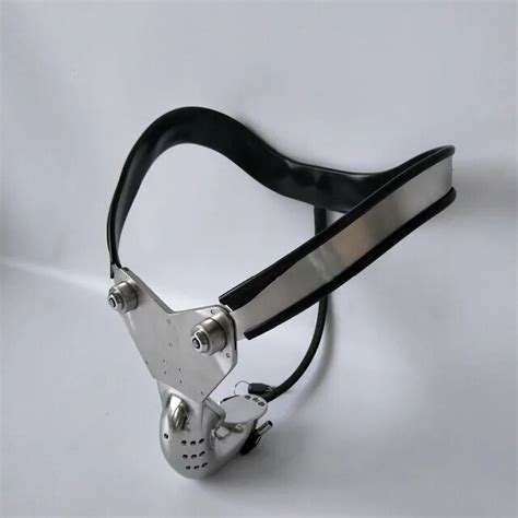 Male Chastity Device Stainless Steel Chastity Belt Male Newest Design Bdsm Bondage Removable