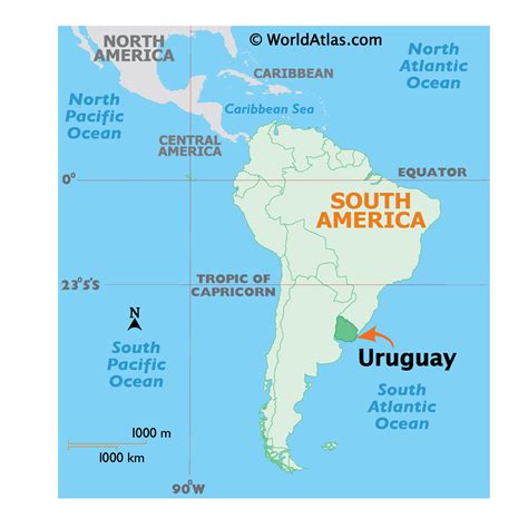 Uruguay Map Geography Of Uruguay Map Of Uruguay