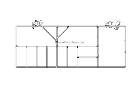 Climbing Frame Free Cad Drawings