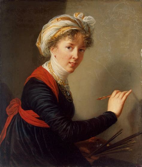 Elisabeth Vigee Le Brun Self Portrait 1800