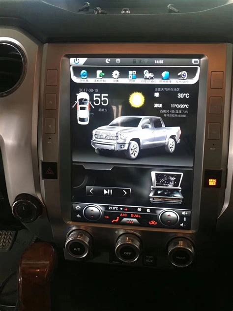 Open Box Toyota Tundra 2014 2019 121 Vertical Screen Android Rad