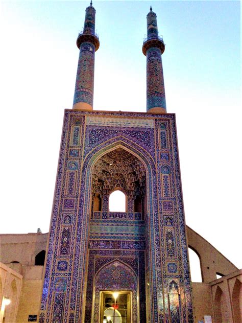 مسجد جامع یزد ؛ مظهر شکوه و اصالت معماری ایرانی مجله گردشگری میزبون