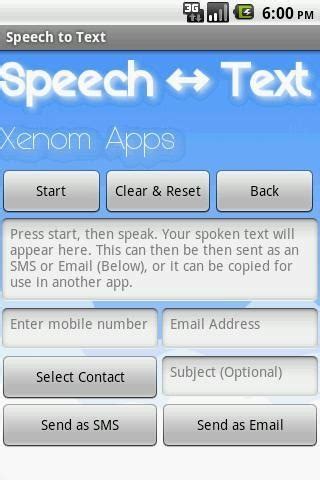 Text to speech api, speech recognition api, open source sdks. Top Speech-to-Text Dictation Apps For Android | TechSource