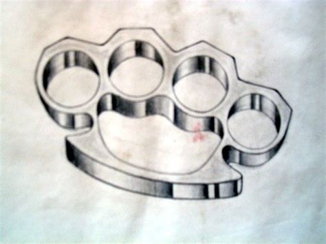 Brass Knuckle Drawing At Getdrawings Free Download