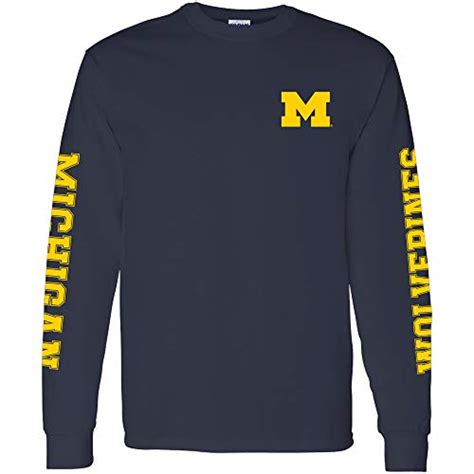 Top 10 Michigan Wolverines Mens Apparel Sports Fan T Shirts Evolumix