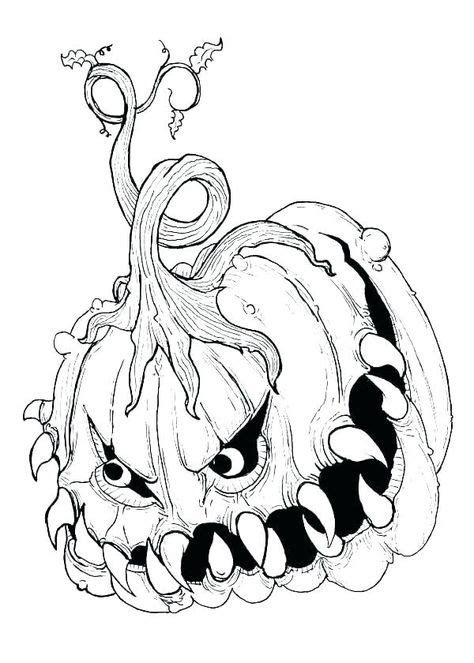 Horror Adult Coloring Pages