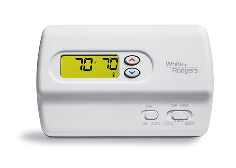 White Rodgers 1f89 211 Digital Non Programmable Thermostat