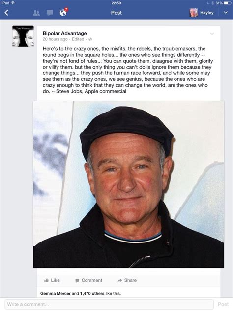 Pin By Andrea L On Books Words Robin Williams Robin You Make