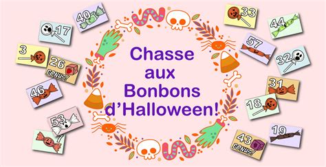 Un Bonbon Ou Un Sort Non à Halloween à Imprimer - Chasse Aux Bonbons d'Halloween à imprimer! - Allo Maman Dodo