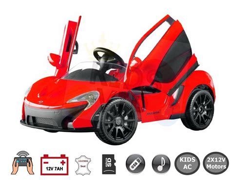 Licensed Mclaren P1 12v Electric Ride On Super Car With Remote Control