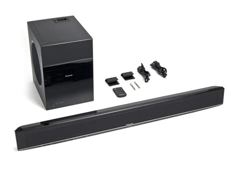 Within approx.7m directly in front angle: » Panasonic Sound Bar Home Theater System with Wireless ...