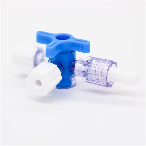 Three 3 Way Infusion Stopcock Disposable Ce Iso Approved
