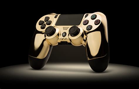 24k Gold Xbox One And Ps4 Controllers For Classy Gaming