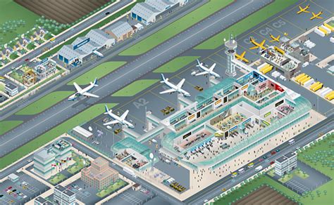 21 Airport Art Illustrations