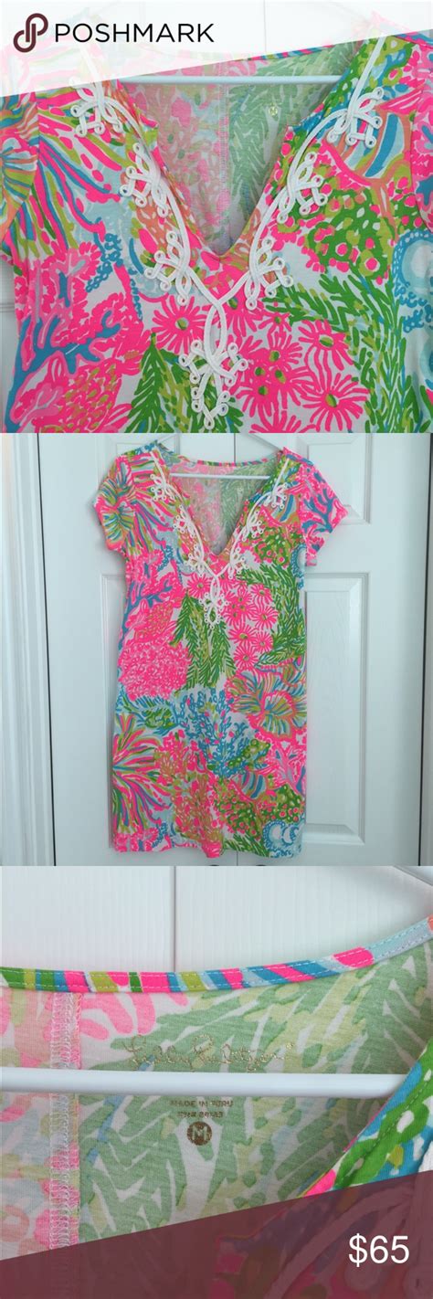 Lilly Pulitzer Lovers Coral Brewster Dress Clothes Design Lilly