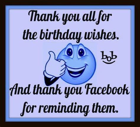 Funny Birthday Thank You Quotes