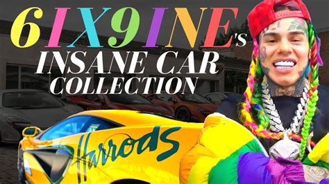 6ix9ines Insane Car Collection Youtube